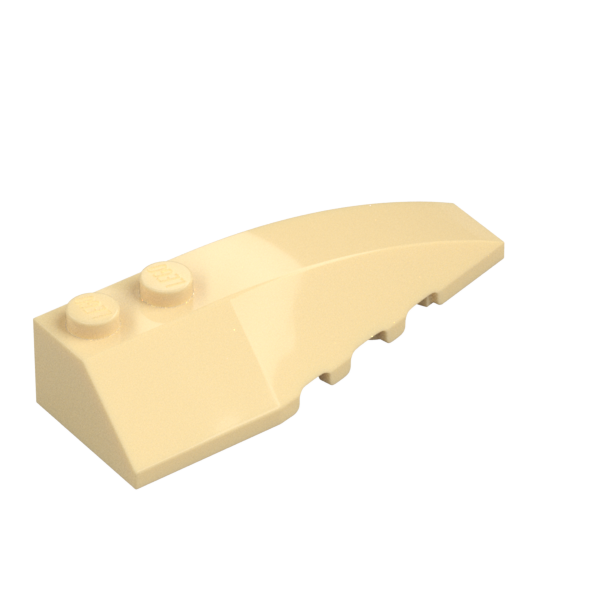 RIGHT SHELL 2X6 W/ BOW W/ ANGLE