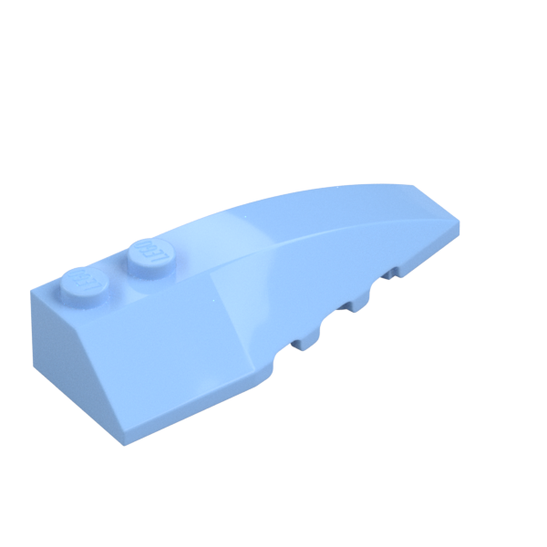 RIGHT SHELL 2X6 W/ BOW W/ ANGLE