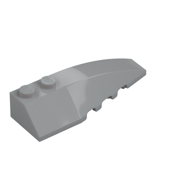 RIGHT SHELL 2X6 W/ BOW W/ ANGLE