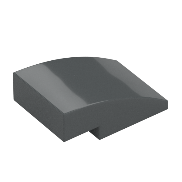 BRICK, W/ HALF BOW 2X3, W/ CUT