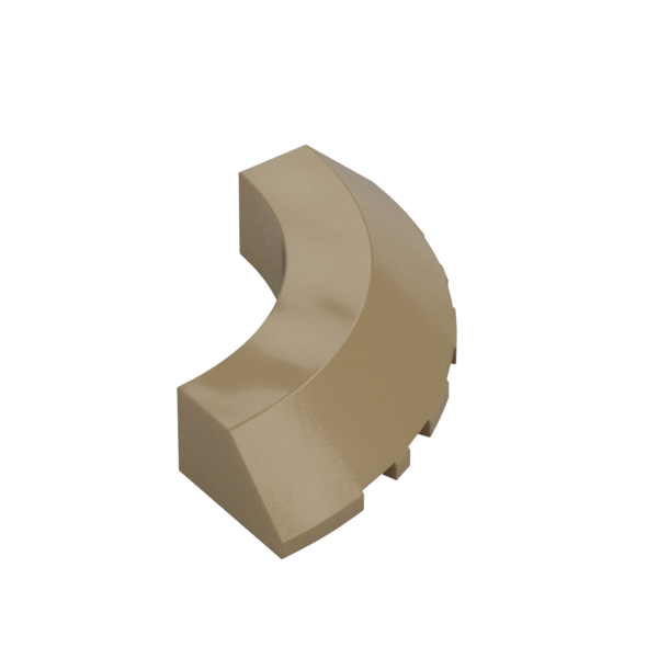 1/4 CONE 5X5, W/ CUTOUT