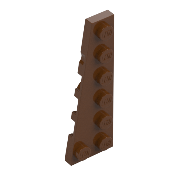 LEFT PLATE, 2X6, DEG. 9