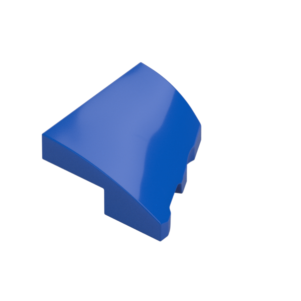 PLATE 2X2X2/3, HALF BOW, W/ CUT, LEFT