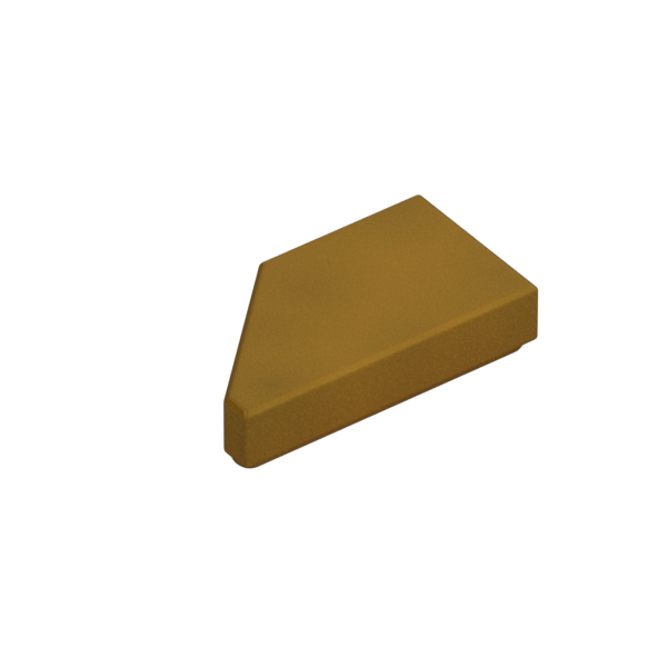 TILE 1X2, DEG. 45, CUT, RIGHT