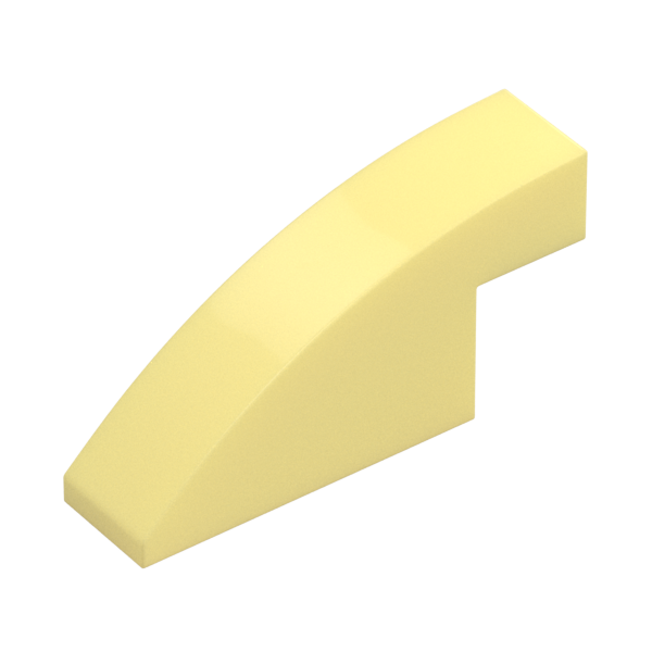 BRICK 1X4X1 2/3, OUTSIDE HALF BOW