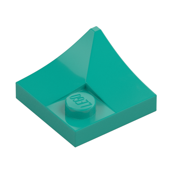 PLATE 2X2X2/3, BOW, INVERTED BOW