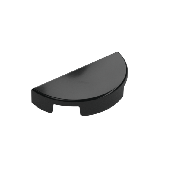 TILE 1X2, W/ 1/2 CIRCLE