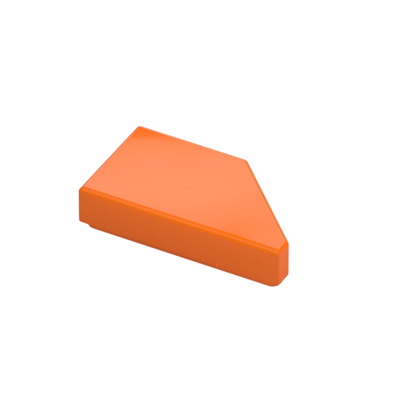 TILE 1X2, DEG. 45, CUT, LEFT