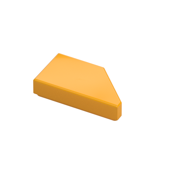 TILE 1X2, DEG. 45, CUT, LEFT