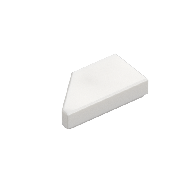 TILE 1X2, DEG. 45, CUT, RIGHT