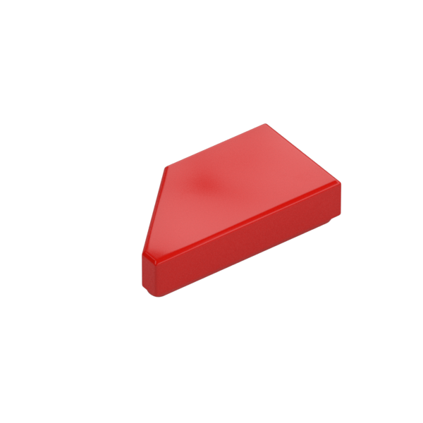 TILE 1X2, DEG. 45, CUT, RIGHT
