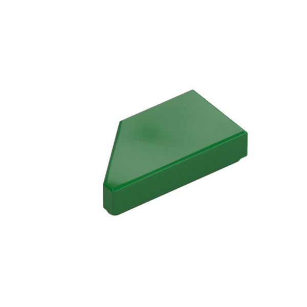 TILE 1X2, DEG. 45, CUT, RIGHT