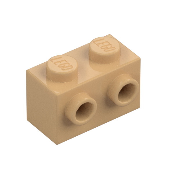 BRICK 1X2 W. 2 KNOBS