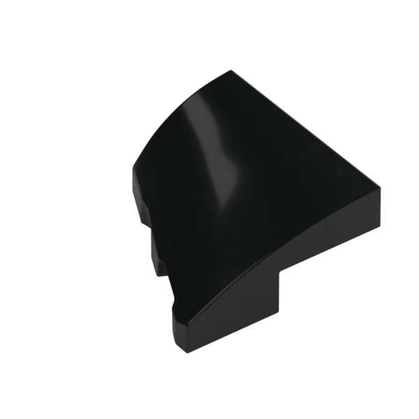 PLATE 2X2X2/3, HALF BOW W/ CUT, RIGHT