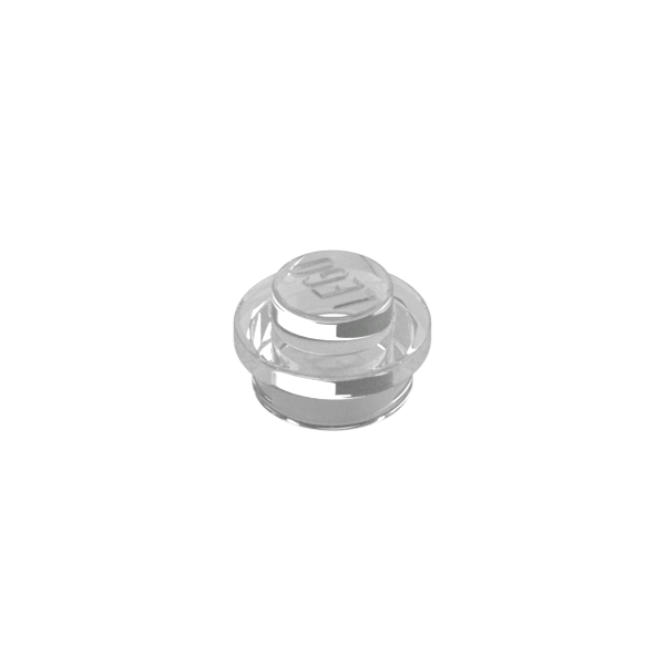 PLATE 1X1 ROUND