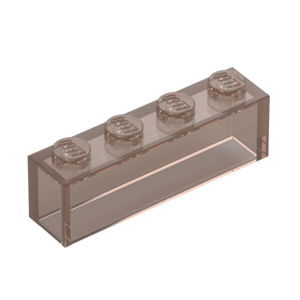 BRICK 1X4 W/O PINS