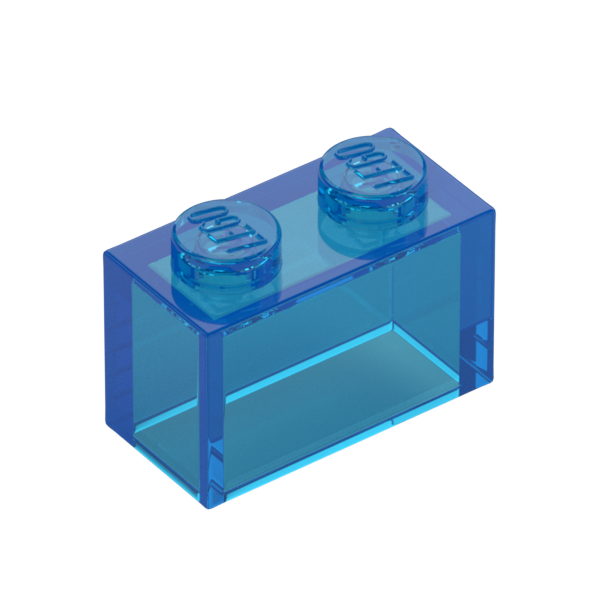 BRICK 1X2 W/O PIN