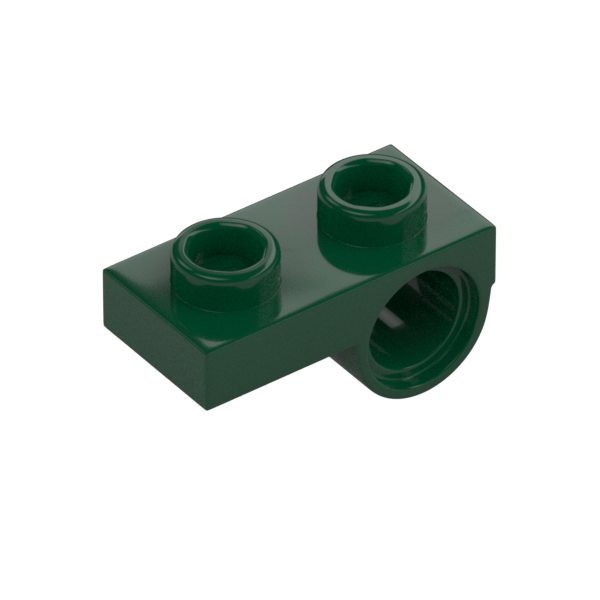 PLATE 1x2 W. HORIZONTAL HOLE Ø4,85 REV.