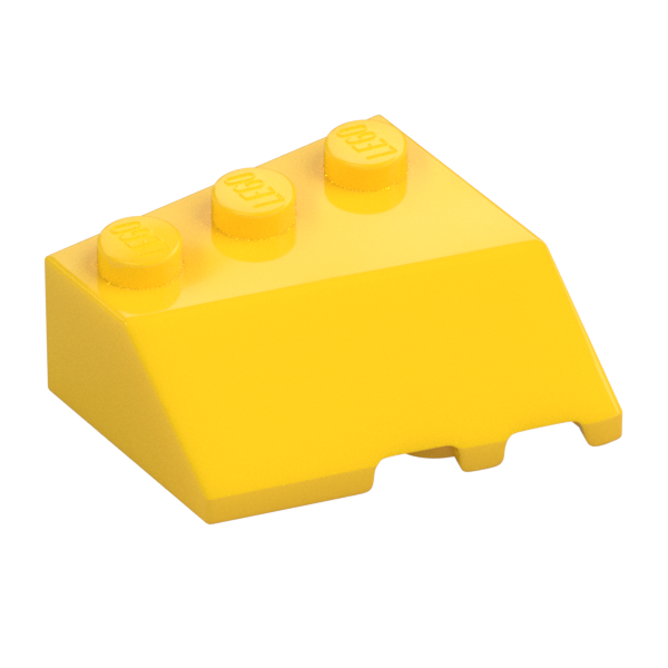 LEFT ROOF TILE 3X3, DEG. 45/18/45