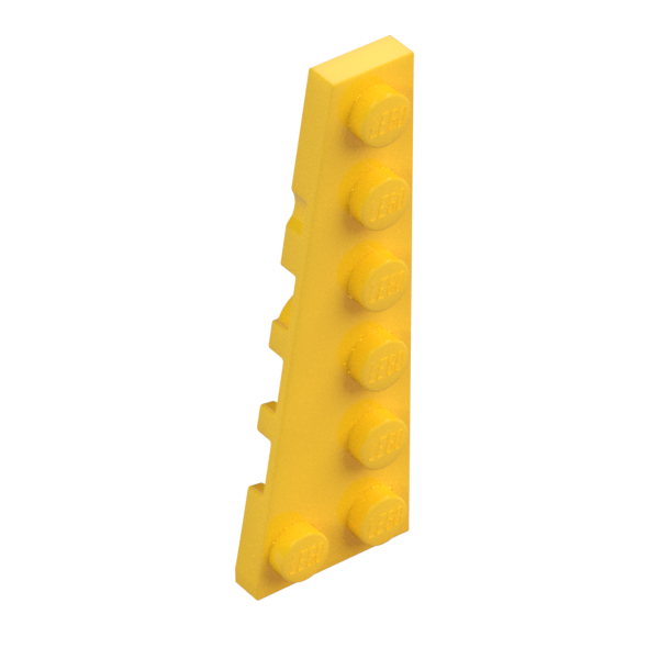 LEFT PLATE, 2X6, DEG. 9