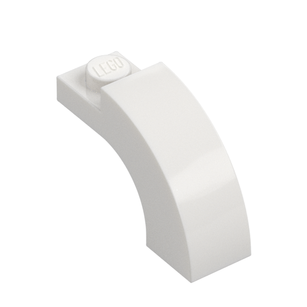 BRICK, 1X3X1 2/3, CIRCLE ARCH