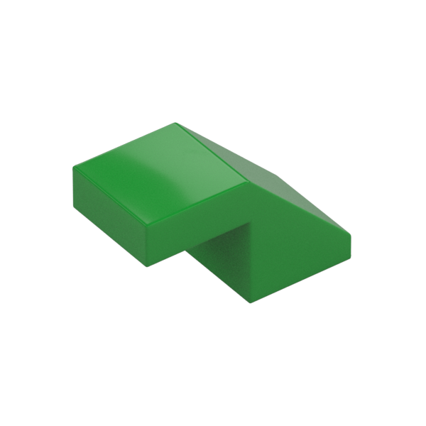 ROOF TILE 1X2, DEG. 45, W/O KNOBS
