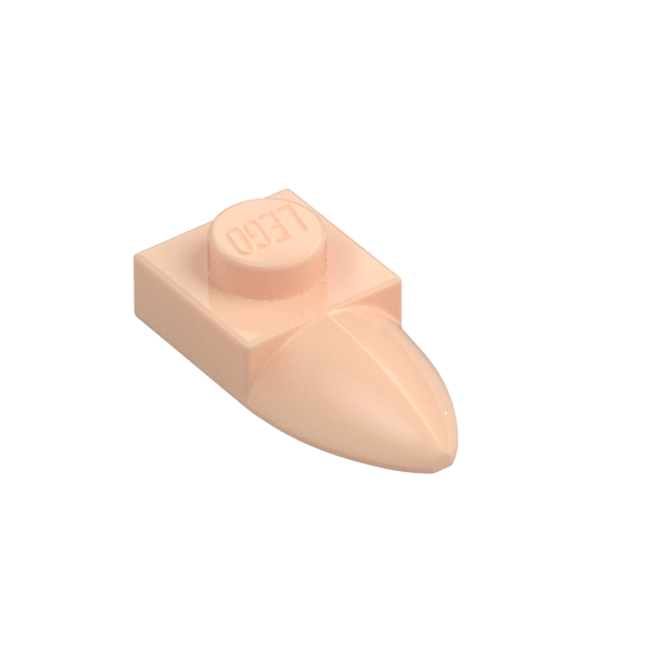 PLATE 1X1 W/TOOTH