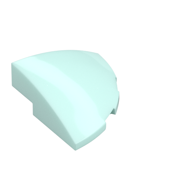 1/4 SPHERE 3X3X1