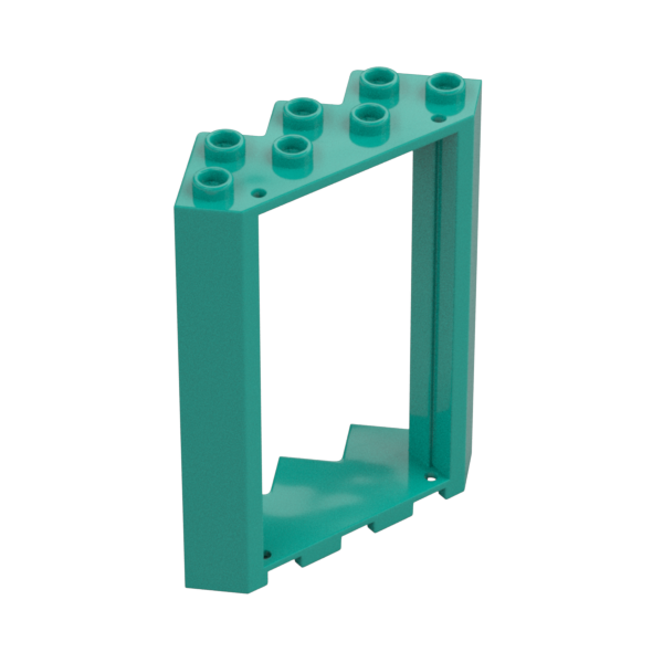 WALL 4X4X6, DEG. 45., NO. 1