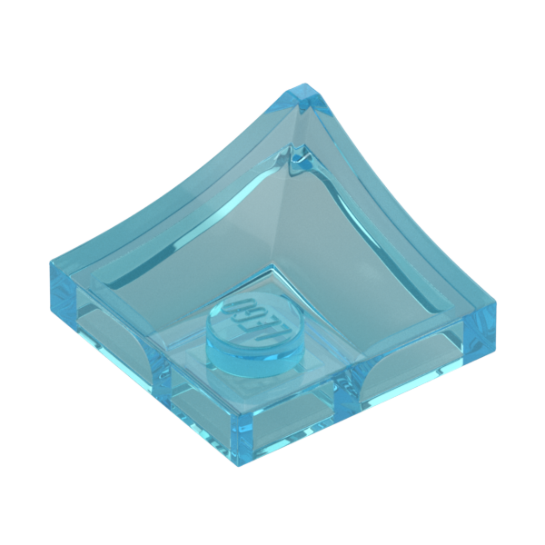 PLATE 2X2X2/3, BOW, INVERTED BOW