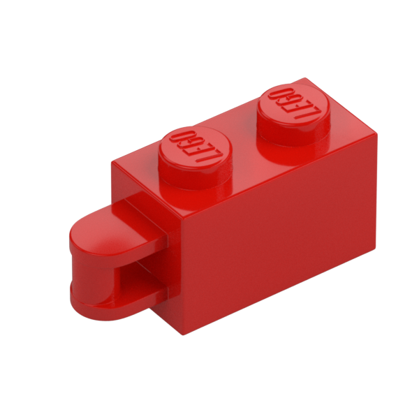 BRICK 1X2, W/ 3.2 SHAFT, VERT. END