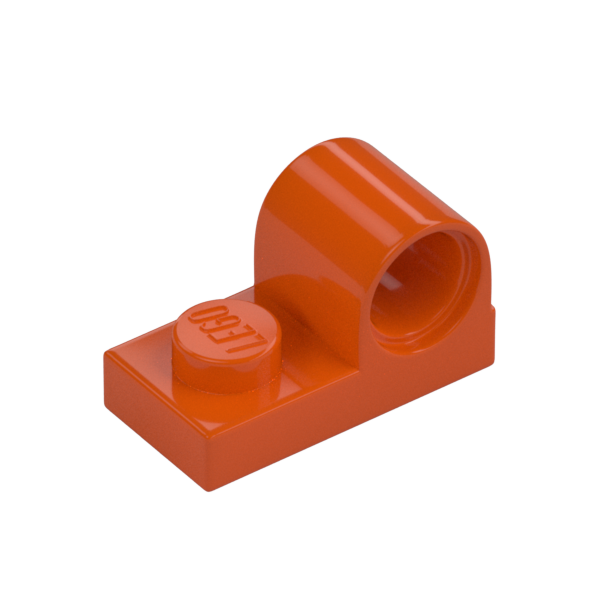 PLATE 1X2 W. HOR. HOLE Ø 4.8