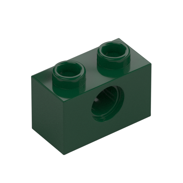 TECHNIC BRICK 1X2, Ø4.9