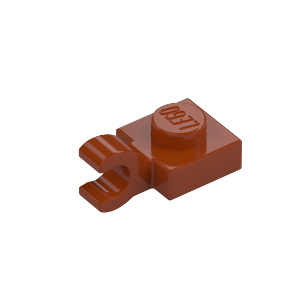 PLATE 1X1 W/HOLDER VERTICAL
