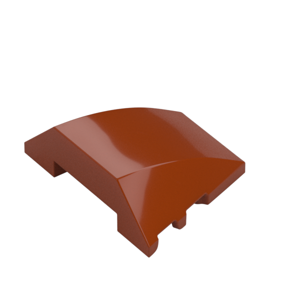 BRICK 4X3 W. BOW/ANGLE