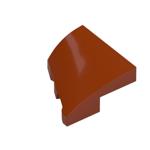 PLATE 2X2X2/3, HALF BOW W/ CUT, RIGHT