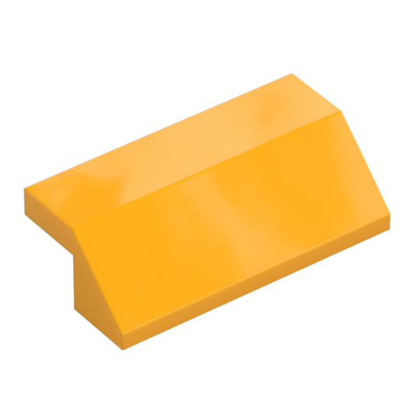 ROOF TILE 2X4, DEG. 45, W/O KNOBS