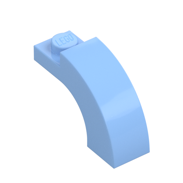 BRICK, 1X3X1 2/3, CIRCLE ARCH