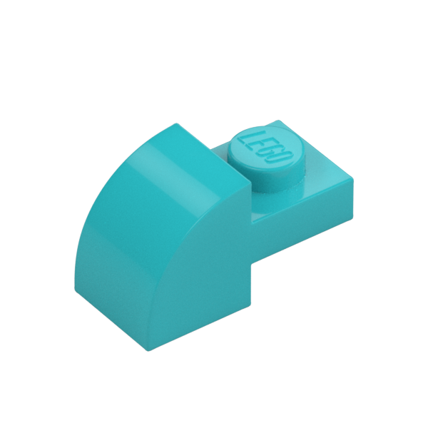 BRICK, 1X2X1, BOW, W/ CUTOUT