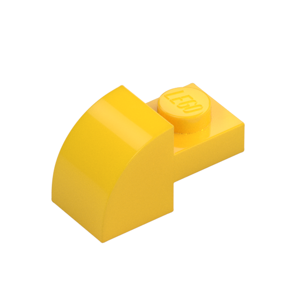 BRICK, 1X2X1, BOW, W/ CUTOUT