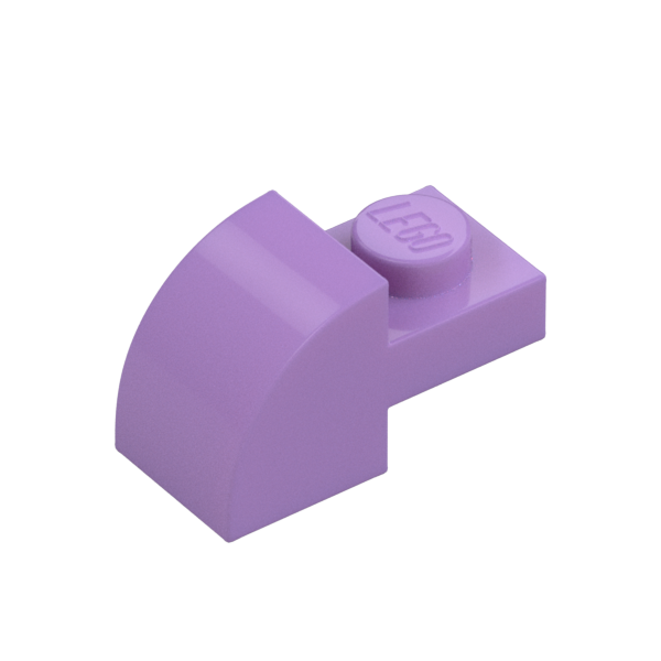 BRICK, 1X2X1, BOW, W/ CUTOUT