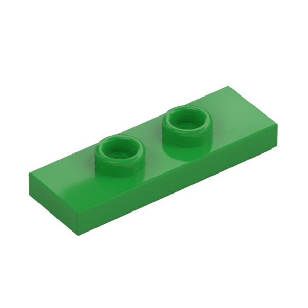 PLATE 1X3 W/ 2 KNOBS