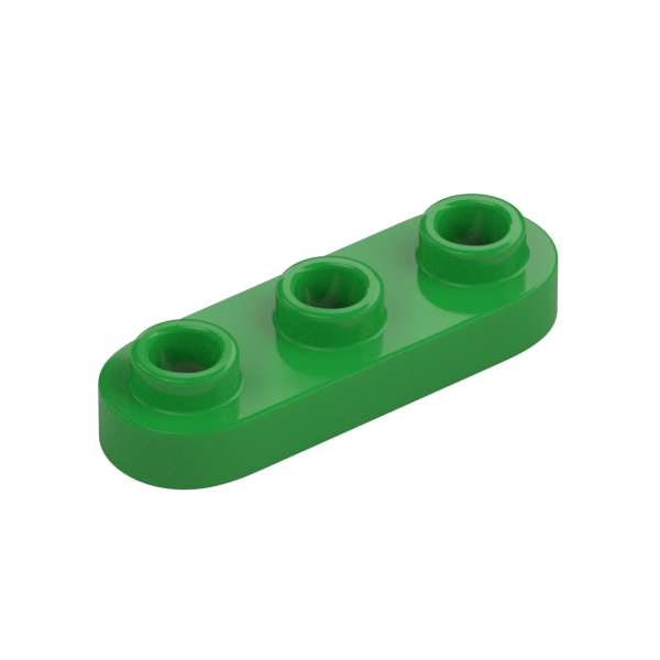 PLATE 1X3, ROUNDED, NO. 1